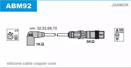 Система зажигания / накаливания JANMOR для VW BORA Variant (1J6) 1.6