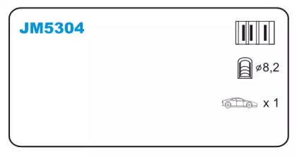 Система зажигания / накаливания JANMOR для MAZDA MX-6 (GE) 2.5 24V