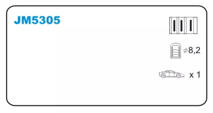 Система зажигания / накаливания JANMOR для MAZDA XEDOS 9 (TA) 2.5 24V