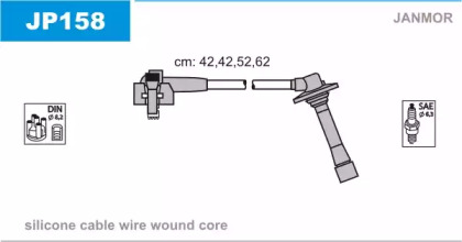 Система зажигания / накаливания JANMOR для MAZDA 626 V Station Wagon (GW) 1.8