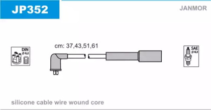 Система зажигания / накаливания JANMOR для KIA RIO седан (DC_) 1.3