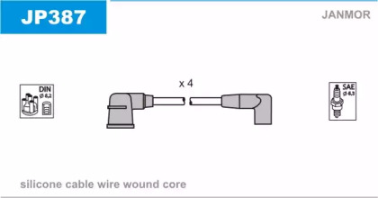 Система зажигания / накаливания JANMOR для MAZDA RX 7 III (FD) 1.3 Twin Turbo