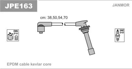Система зажигания / накаливания JANMOR для HONDA CRX I (AF, AS) 1.6 i 16V (AS)