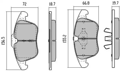 Запчасти для ТО FREMAX для FORD MONDEO IV Turnier (BA7) 2.0 TDCi