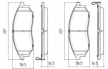 Запчасти для ТО FREMAX для NISSAN PATHFINDER IV (R52) 3.0 dCi 4WD