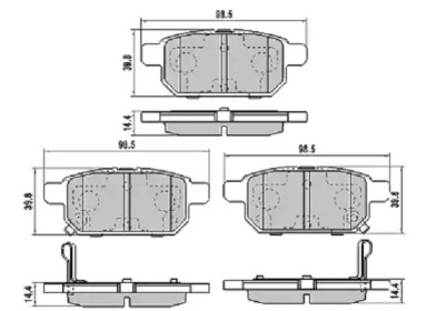 Запчасти для ТО FREMAX для SUZUKI VITARA (LY) 1.4 T AllGrip (APK 414)