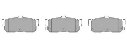 Тормозные колодки FREMAX для NISSAN SUNNY III Liftback (N14) 1.6 i