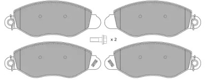 Тормозные колодки FREMAX для FORD TRANSIT c бортовой платформой/ходовая часть (FM_ _, FN_ _) 2.0 DI (F_E_, F_F_)