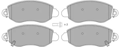 Тормозные колодки FREMAX для FORD TRANSIT c бортовой платформой/ходовая часть (FM_ _, FN_ _) 2.0 DI (F_E_, F_F_)