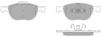 Дисковой тормозной механизм FREMAX для FORD TOURNEO CONNECT 1.8 TDCi /TDDi /DI