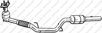 Выхлопная система BOSAL для SKODA FABIA I Combi (6Y5) 1.4 16V