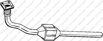 Выхлопная система BOSAL для VW CADDY II Variant (9K9B) 1.9 SDI