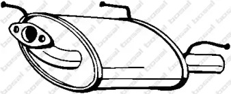 Выхлопная система BOSAL для NISSAN ALMERA I Hatchback (N15) 1.6 SR,SLX