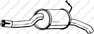 Выхлопная система BOSAL для FORD TOURNEO CONNECT 1.8 TDCi /TDDi /DI