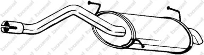 Выхлопная система BOSAL для FORD STREET KA (RL2) 1.6