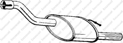 Выхлопная система BOSAL для FORD FOCUS седан (DFW) 1.8 16V