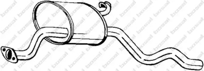 Выхлопная система BOSAL для FORD SIERRA Хэтчбек (GBC, GBG) 2.0 i DOHC