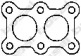 Прокладка BOSAL для VW GOLF II (19E, 1G1) 1.8 GTI 16V