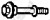 Монтажные элементы BOSAL для HONDA CRX I (AF, AS) 1.5 i (AF)