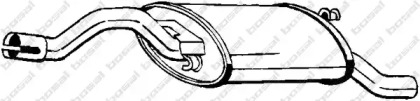 Выхлопная система BOSAL для VW GOLF II (19E, 1G1) 1.8 i Cat Syncro