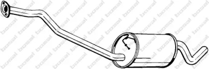 Выхлопная система BOSAL для FORD TOURNEO CONNECT 1.8 TDCi /TDDi /DI