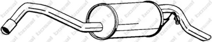 Выхлопная система BOSAL для FORD ESCORT VI Turnier (GAL) 1.4