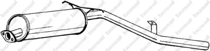 Выхлопная система BOSAL для NISSAN PICK UP (D21) 2.4 4WD