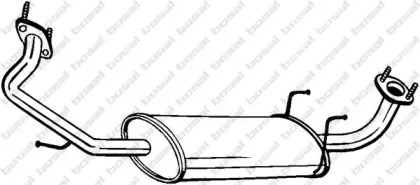 Выхлопная система BOSAL для KIA SORENTO I (JC) 2.5 CRDi