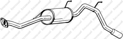 Выхлопная система BOSAL для HONDA LOGO (GA) 1.3 (GA3)