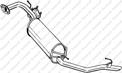 Выхлопная система BOSAL для HONDA CIVIC VIII Hatchback (FN, FK) 1.8 (FN1, FK2)