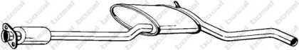Выхлопная система BOSAL для FORD SIERRA Turnier (BNC) 2.3 D