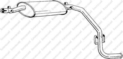 Выхлопная система BOSAL для PEUGEOT J5 автобус (290P) 2.5 TD