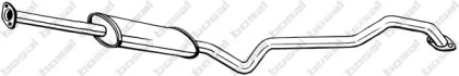 Выхлопная система BOSAL для NISSAN ALMERA II Hatchback (N16) 1.5