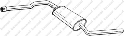 Выхлопная система BOSAL для VW TRANSPORTER IV c бортовой платформой/ходовая часть (70XD) 1.9 TD