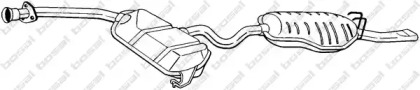 Выхлопная система BOSAL для ALFA ROMEO 146 (930_) 1.7 i.e. 16V (930.B1)