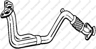 Выхлопная система BOSAL для VW CADDY II Variant (9K9B) 1.6