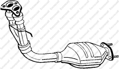 Выхлопная система BOSAL для FORD ESCORT '91 Express (AVL) 1.8 D