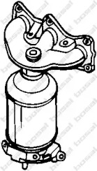 Выхлопная система BOSAL для SKODA FABIA I Combi (6Y5) 1.2