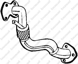 Выхлопная система BOSAL для VW CADDY II Variant (9K9B) 1.9 TDI