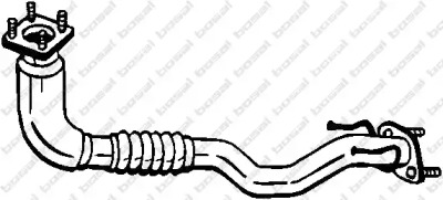 Выхлопная система BOSAL для VW GOLF VI (5K1) 1.4