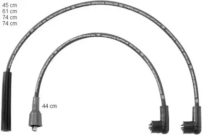 Система зажигания / накаливания CHAMPION для KIA PRIDE (DA) 1.3 16V