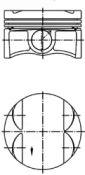 Поршень KOLBENSCHMIDT для BMW 3 Compact (E36) 323 ti