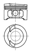 Цилиндр / Поршень KOLBENSCHMIDT для VW BORA Variant (1J6) 2.3 V5