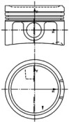 Поршень в сборе KOLBENSCHMIDT для VW BORA Variant (1J6) 1.8 T