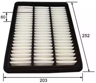 Воздушный фильтр JS ASAKASHI для MAZDA CX-5 (KE, GH) 2.2 D AWD