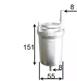 Фильтры JS ASAKASHI для VW CADDY III Variant (2KB, 2KJ, 2CB, 2CJ) 1.6