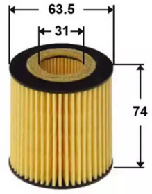 Масляный фильтр JS ASAKASHI для ALFA ROMEO 159 (939_) 1.9 JTDM 16V