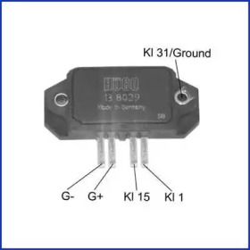 Система зажигания / накаливания HITACHI для FORD ESCORT III (GAA) 1.6 XR3i