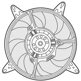 Вентилятор CTR для FIAT PANDA (141_) 1100 4x4