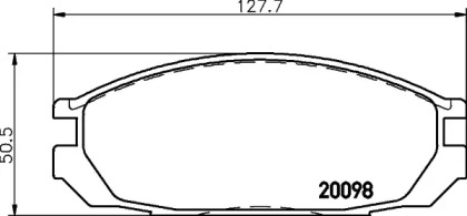 Дополнительные работы HELLA PAGID для NISSAN PATROL GR IV (Y60, GR) 2.8 TD (Y60A)